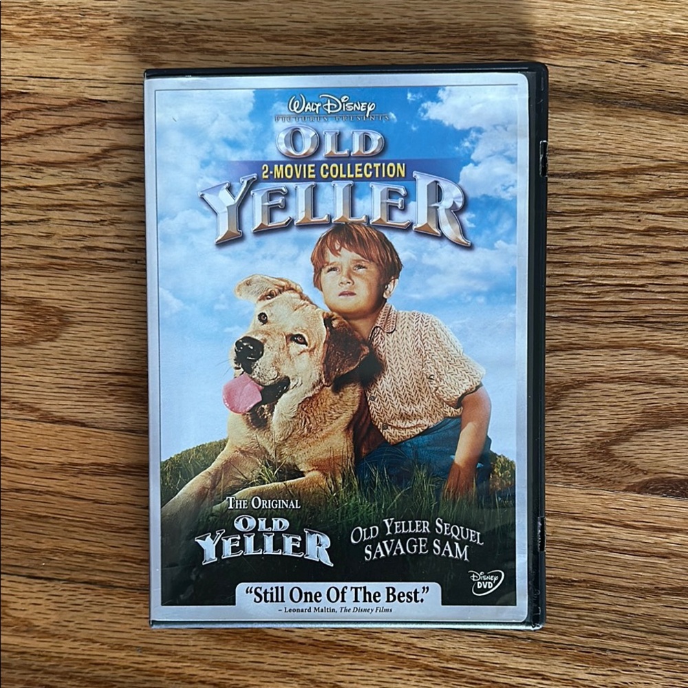 🎉HP🎉 🍿3/$10 Old Yeller - Walt Disney Movie Collection DVD-1957 Western/Adventure